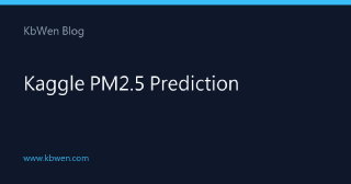 Kaggle PM2.5 Prediction