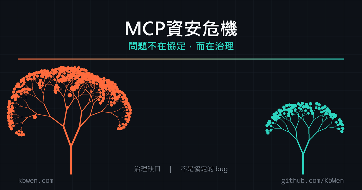 MCP 資安危機：問題不在協定，而在治理