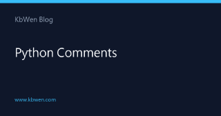 Python Comments